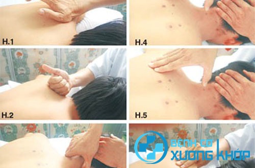 Chữa đau vai gáy bằng xoa bóp bấm huyệt